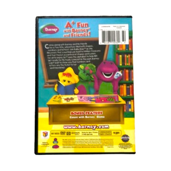 💕Barney 1 2 3 Learn DVD 💕 - Picture 2 of 4
